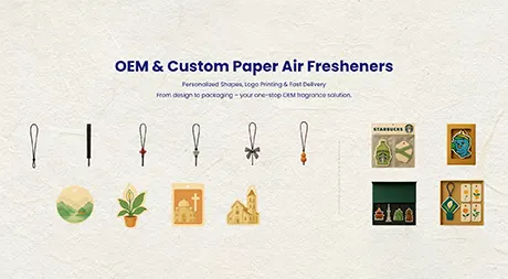 scented paper air freshener