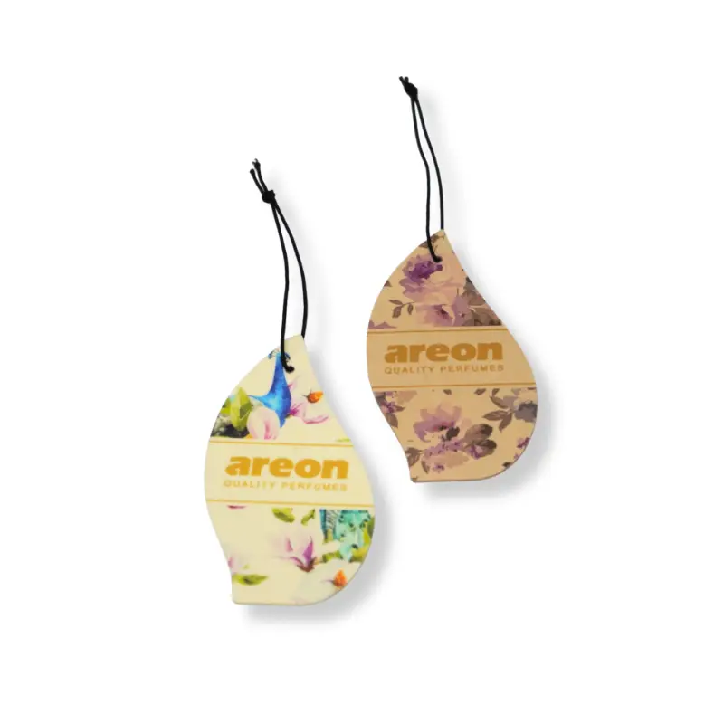 Long lasting paper air freshener for toilet