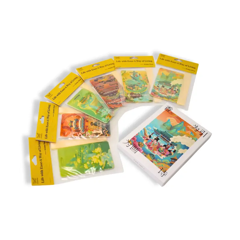 Osmanthus scent paper air freshener for car and home