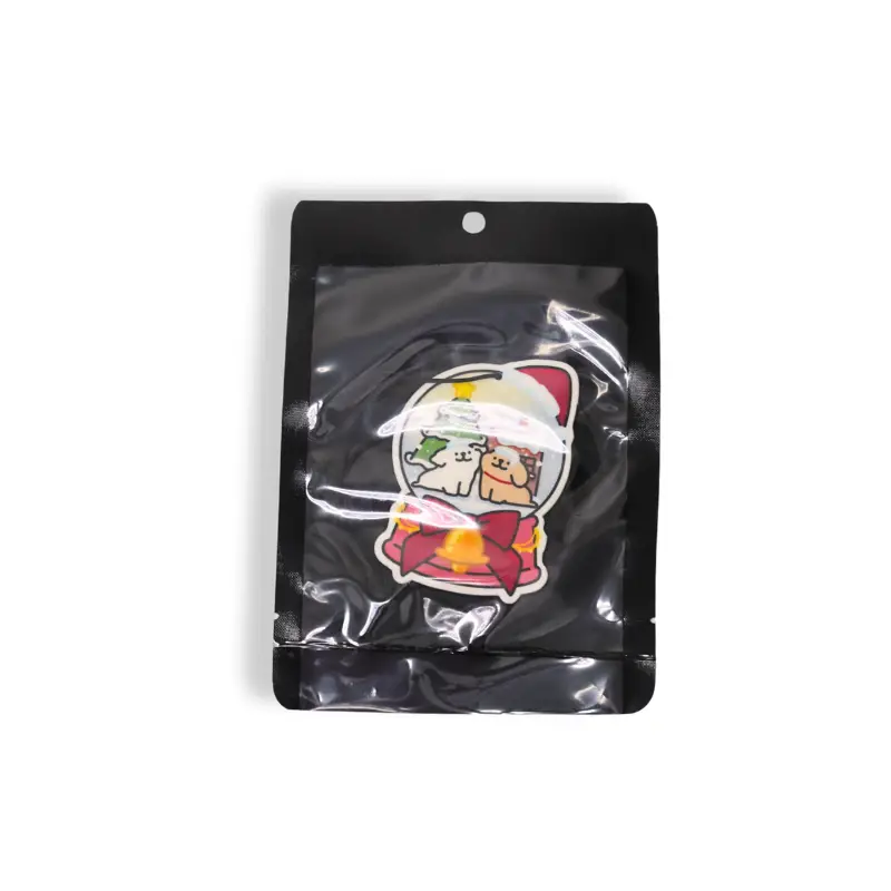 Shambhala-inspired scented paper air freshener in packaging