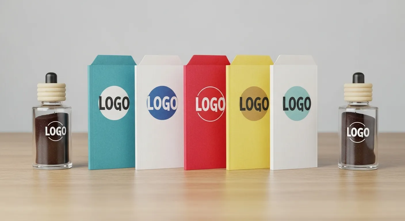 custom logo paper air fresheners