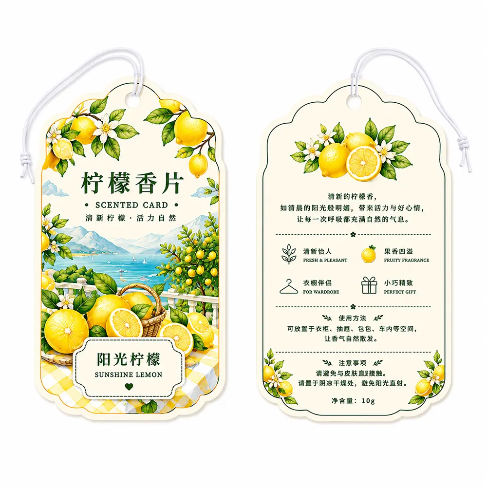 ambientador colgante Sunshine Lemon