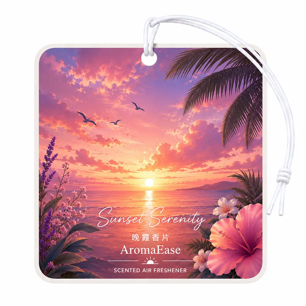 ambientador colgante serenity al atardecer