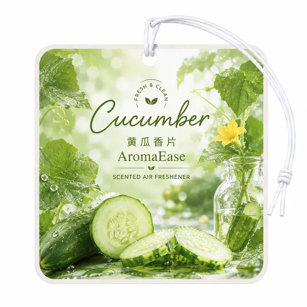 ambientador colgante de pepino