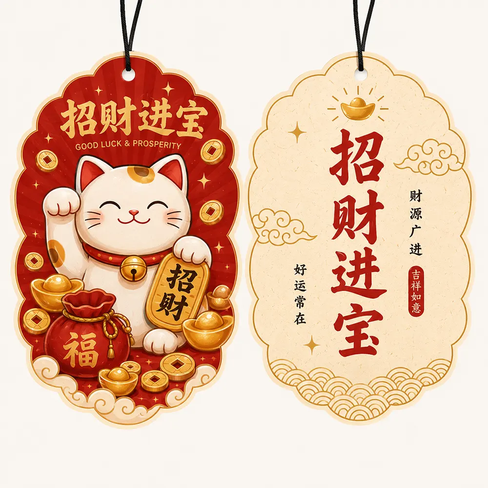 Ambientador colgante Fortune Cat