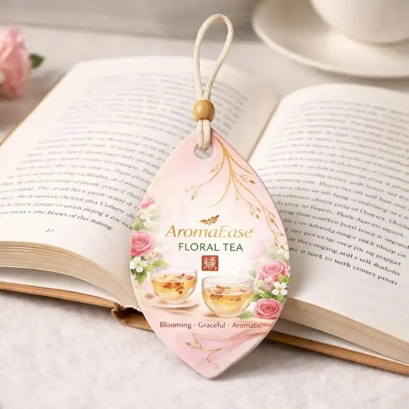 Tarjetas aromáticas inspiradas en el té