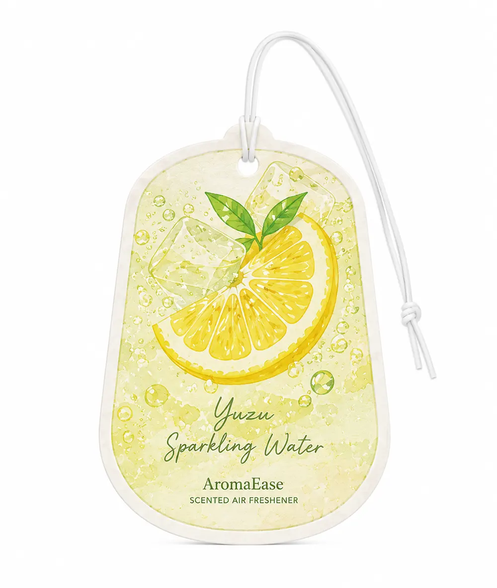 Ambientador colgante de agua con gas yuzu