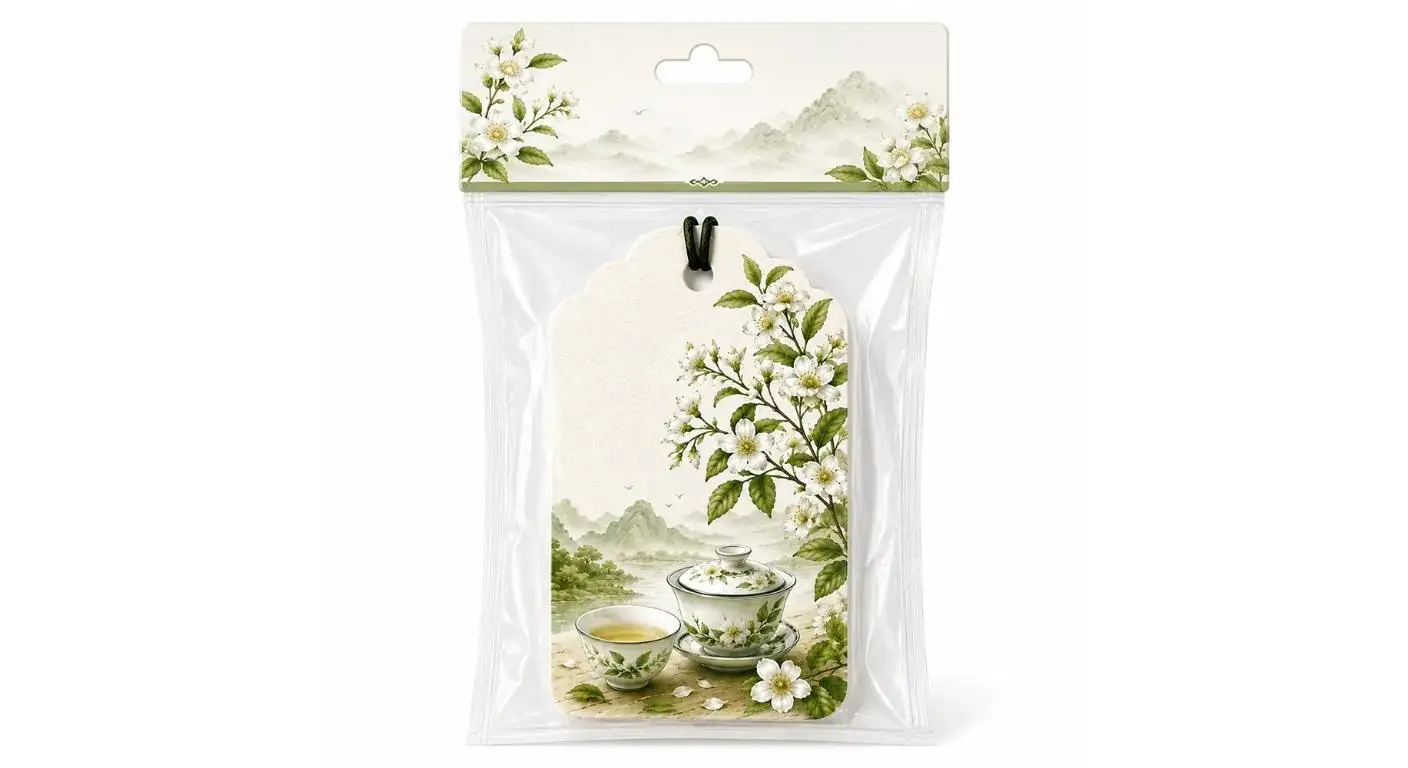 Tarjetas de Fragancia de Té