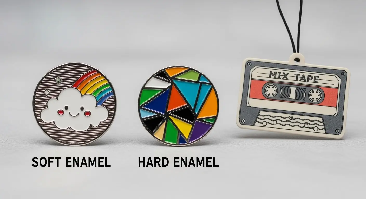 Soft Enamel vs Hard Enamel Pins: Complete Guide to Choosing the Best Custom Pin