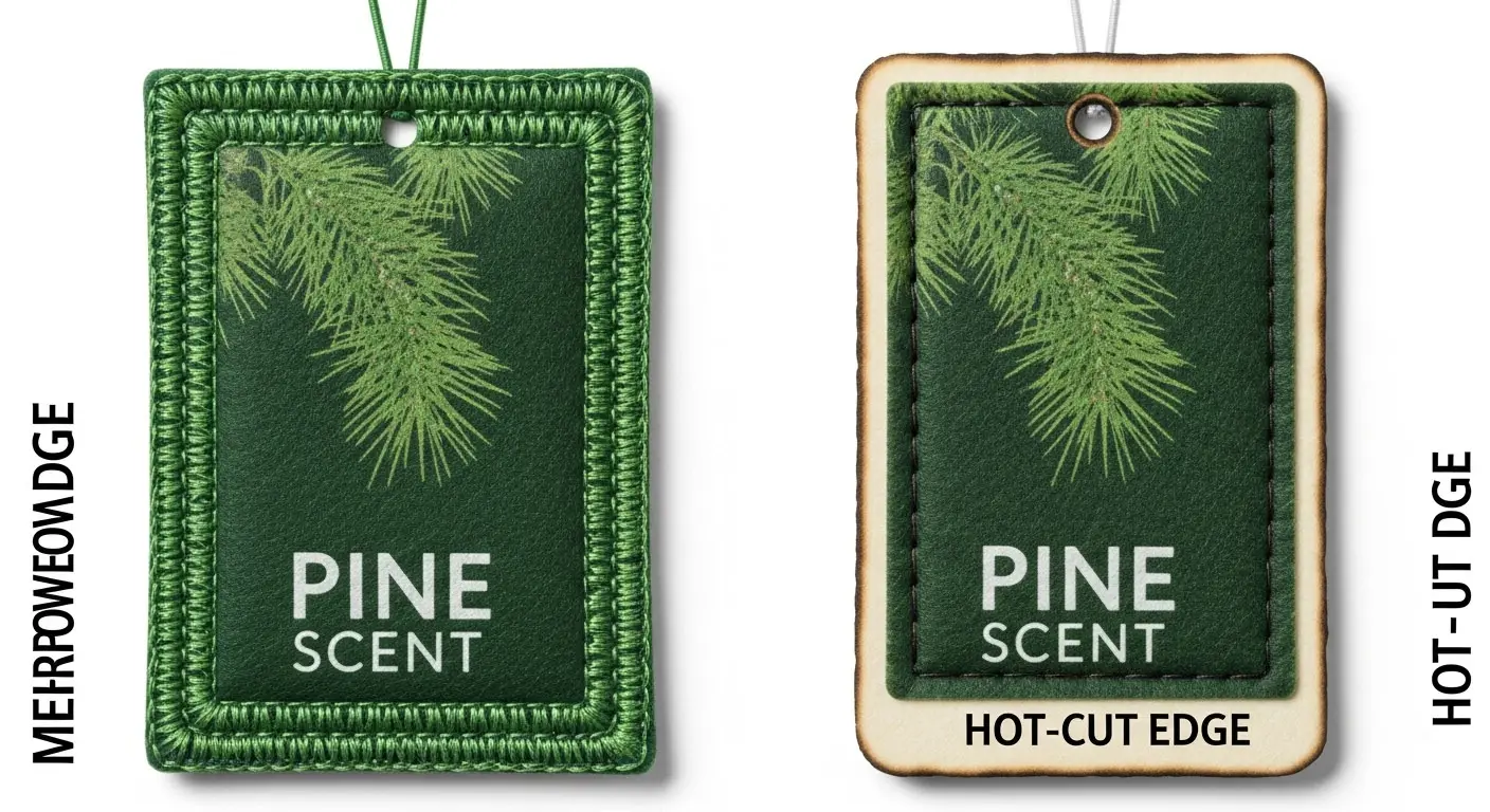 Merrowed Edge vs Hot Cut Edge: How to Choose the Best Patch Border for Your Custom Design